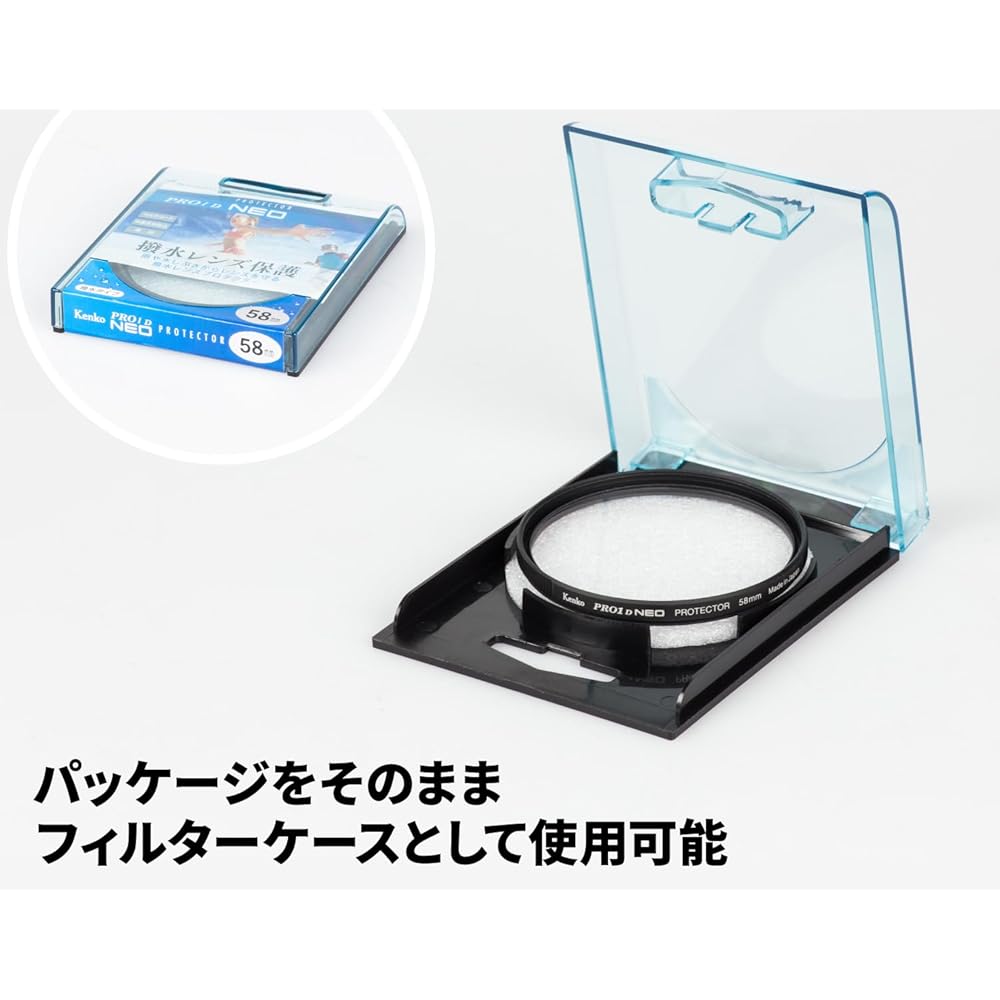 [Amazon.co.jp Exclusive] Kenko 43mm Water-Repellent Lens Filter PRO1D Protector NEO - Lens Protection Filter with Water-Repellent and Stain-Resistant 