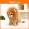 Lion Sitting Plush Toy Animal Stuffed Doll Home Bedroom Decoration Gift Prop