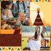 4 Pcs Native American Heritage Month Decorations Table Centerpiece Wooden Sign Table Topper National American Indian History And