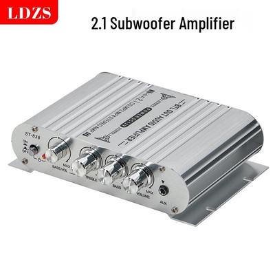 Amplificador de Subwoofer Bluetooth de 2.1 Canales ST-838 con Super Graves