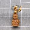 Success Buddhism Buddha Guanyin Engraving Bag Pendant Keychain Keyfob Car Accessories Key Ring