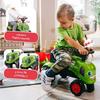 Porteur tracteur Claas avec remorque et accessoires - FALK - Des 12 mois - 100% fabriqué en France - 40% plastique recyclé