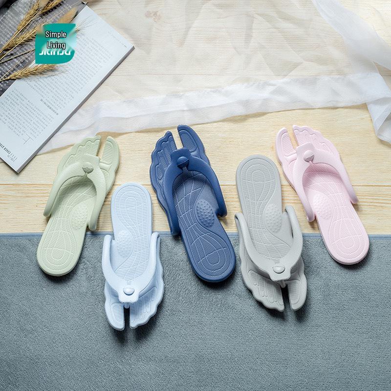 Portable Non-Slip Waterproof Foldable Flip-Flops for Men and Women