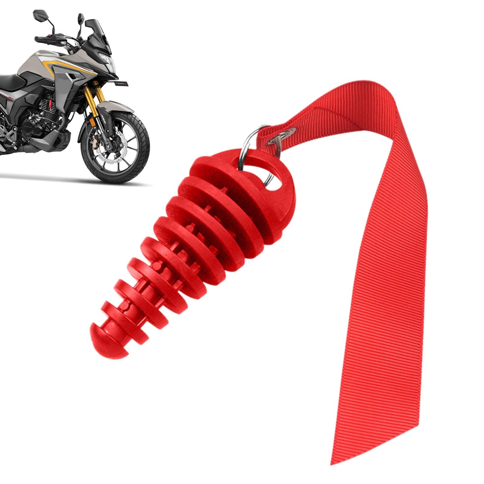 

Motorcycle Exhaust Plug, Wash Plug Exhaust 2 Stroke - Off-Road Motorcycle Exhaust Plug Exhaust Please refer to the description красный