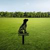 Custom Dog Memorial Garden Stake, Personalized Metal Grave Marker for Boxer, Pet Loss Sympathy Gift, Remembrance Yard Sign for Dog Lover