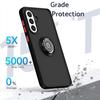 Armor Matte Case For Samsung Galaxy A56 A36 A26 A16 A06 A55 A35 A25 A15 A05 A05S M54 M34 Magnetic Ring Stand Shockproof Cover