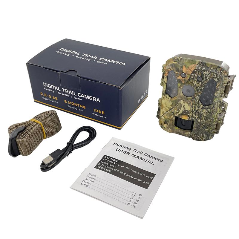 1080p Hunting Trail Camera Wildlife Camera With Night Vision Mobile Start Outdoor Trail Camera Ip65 Waterproof Wildlife Scouting