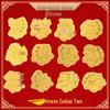 Authentic 999 Pure Gold Zodiac Mobile Phone Sticker with Certificate