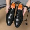 Luxuriöse Herren Lederschuhe Hohe Qualität Herrenschuhe Mode Oxford Hochzeit Herren Kleiderschuhe 2025 Gentleman Büro Mann Schuh