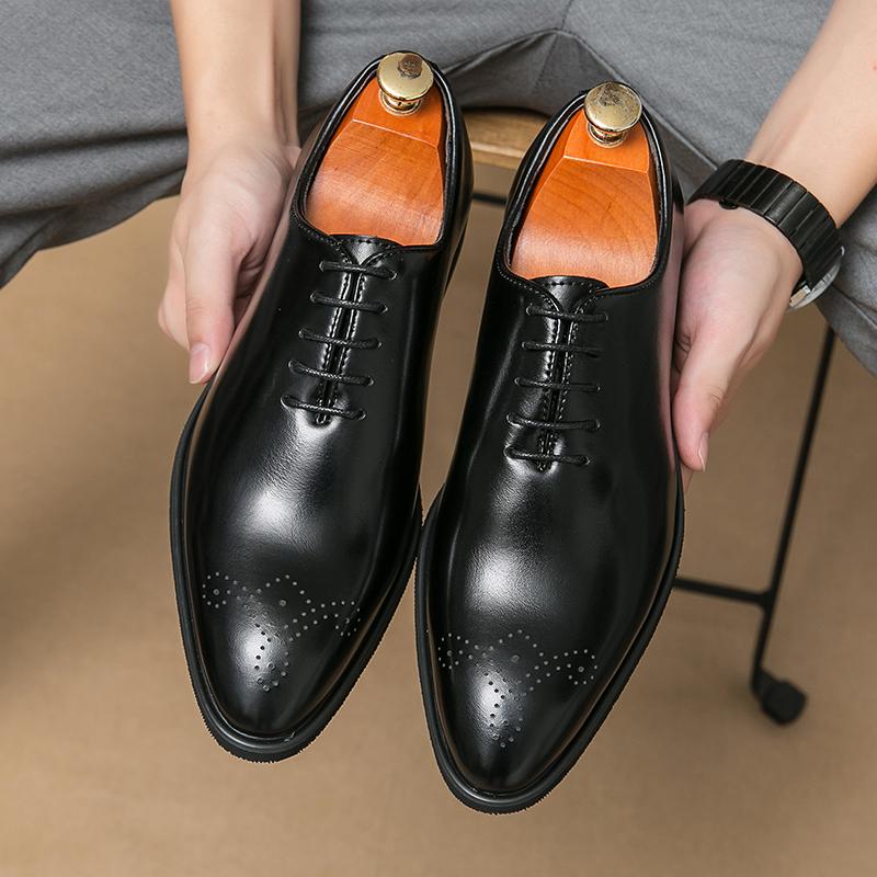 Luxuriöse Herren Lederschuhe Hohe Qualität Herrenschuhe Mode Oxford Hochzeit Herren Kleiderschuhe 2025 Gentleman Büro Mann Schuh