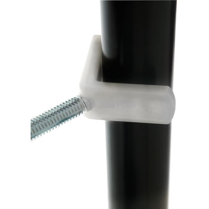 Adaptateur Y pour barrière de sécurité - HAUCK - Y-Spindel - Rampes rondes - Blanc Silver