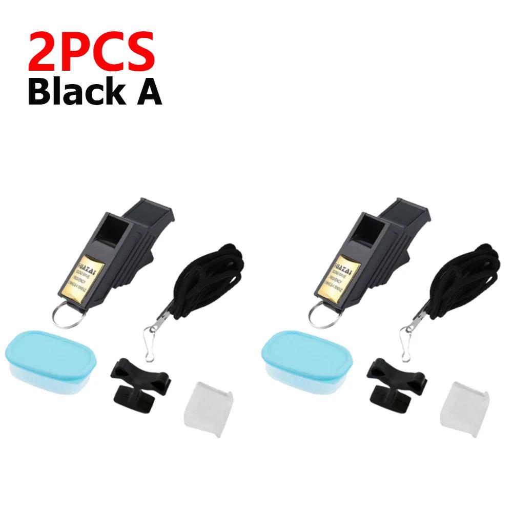 1-10PCS Professional Soccer Referee Whistle Coaching Basketball Football Whistles Seedless Plastic Whistles Basketball Whistles