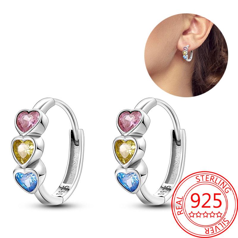 Brincos de abelha para menina adorável amarelo preto dançando abelha feliz s925 brincos de argola presente de aniversário joias de prata