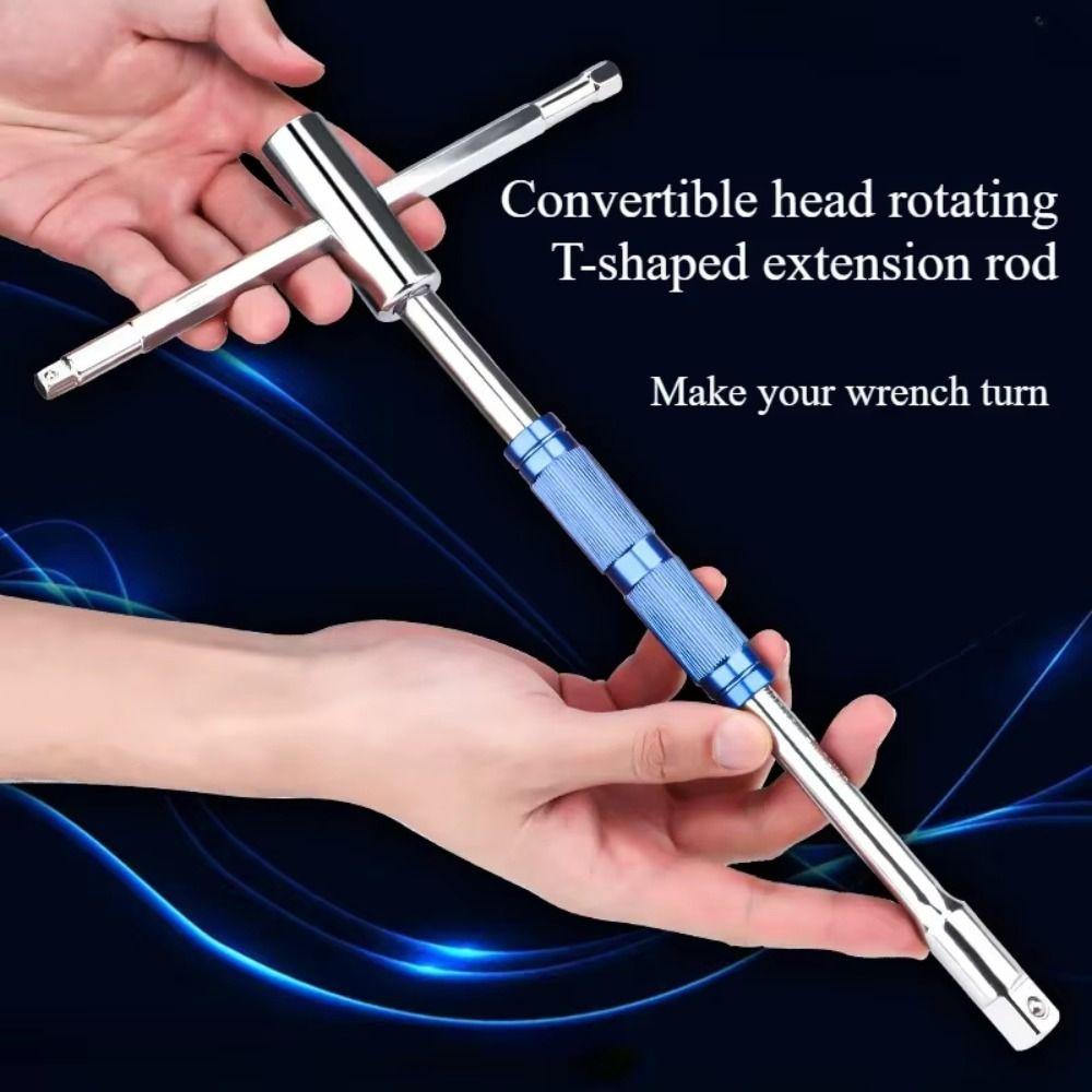 1Pcs Adjustable T Handle Hexagon Wrench Socket Tool  for Car Electric Vehicle Motorcycle Maintenance
