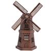 1pcs Red Bronze Windmill Model Handicraft Design Windmill Ornament Windmill Decor  Home Office