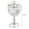 Embossed Wine Glass Gold Shot Glass Goblets & Chalices Drinking Cup  For Party