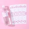 Pink Bow Bottle Stickers Happy 1st Birthday Party Decoration Kids Girl Wedding Birthday Party Supplies Favors Baby Shower Decor