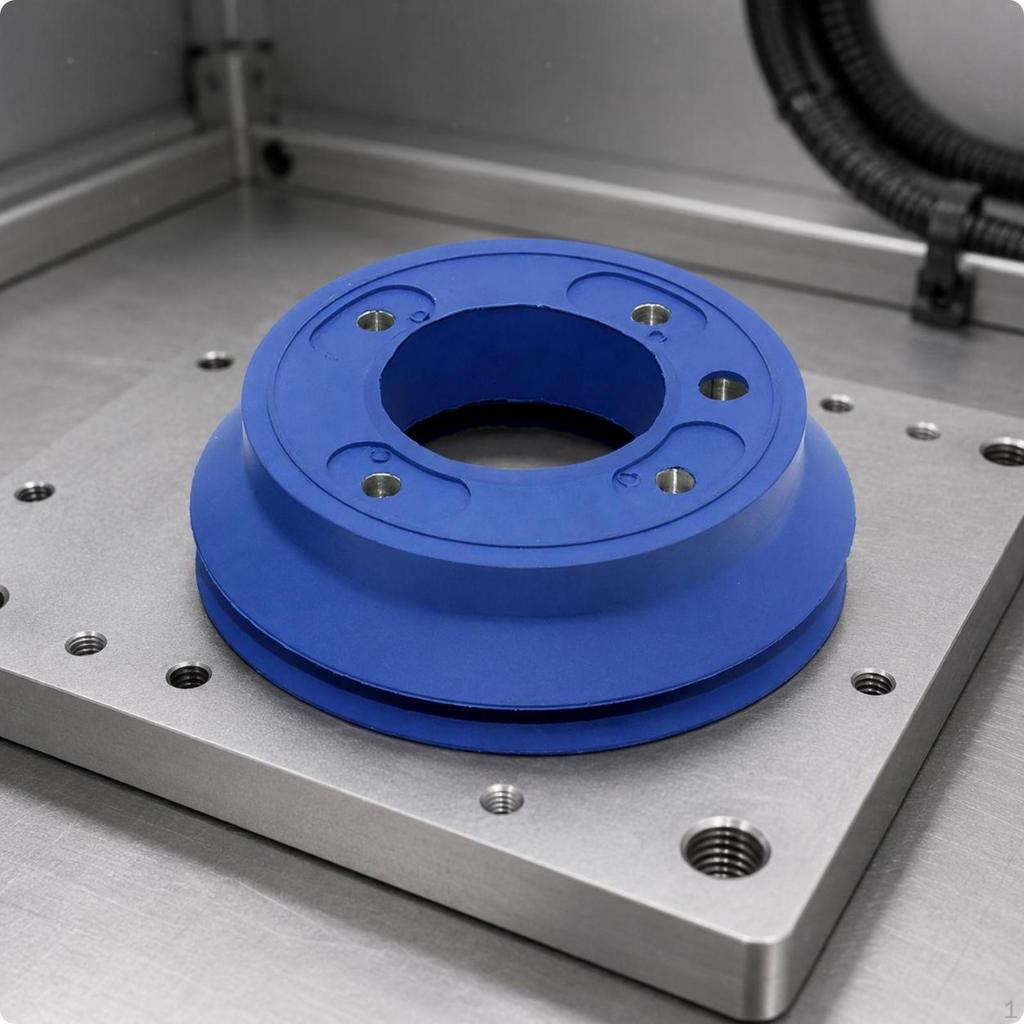 Threaded Vacuum Suction Cup OilResistant Equipment Part Afdb 100 Nbr 60