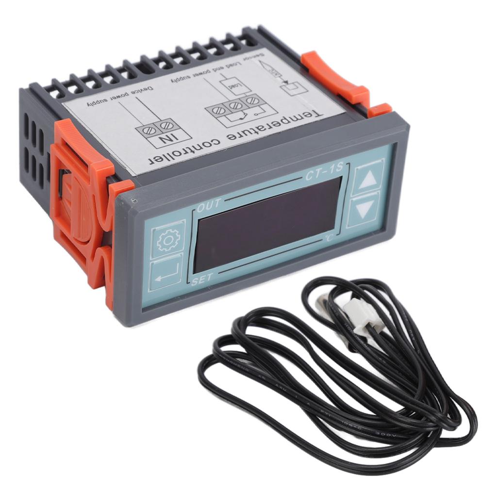 Digitaler Inkubator-Controller Kühlung Heizung Digitaler Temperaturregler Thermostat für Inkubator Gefrierschränke AC220V