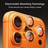 Cosmic Orange Metal Glass Camera Lens Protector for For Iphone 17 Pro Max Air 16 Plus 1 14 13 Mini Phone Protection Accessories
