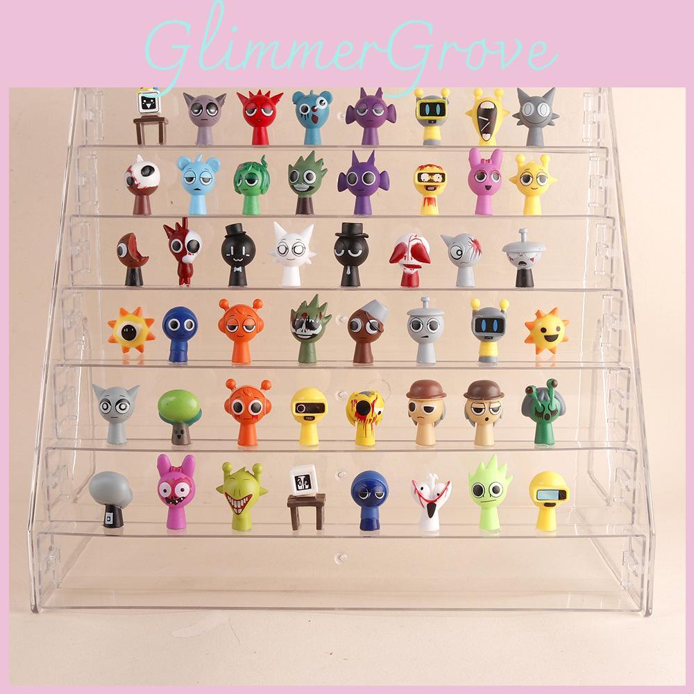 Sprunki Box Rhythm Animal Models Pvc Children Playroom Decor Collectible Toys