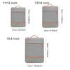 Large Capacity Laptop Sleeve Case Shockproof Tablet Protective Pouch Laptop Handbag  Business