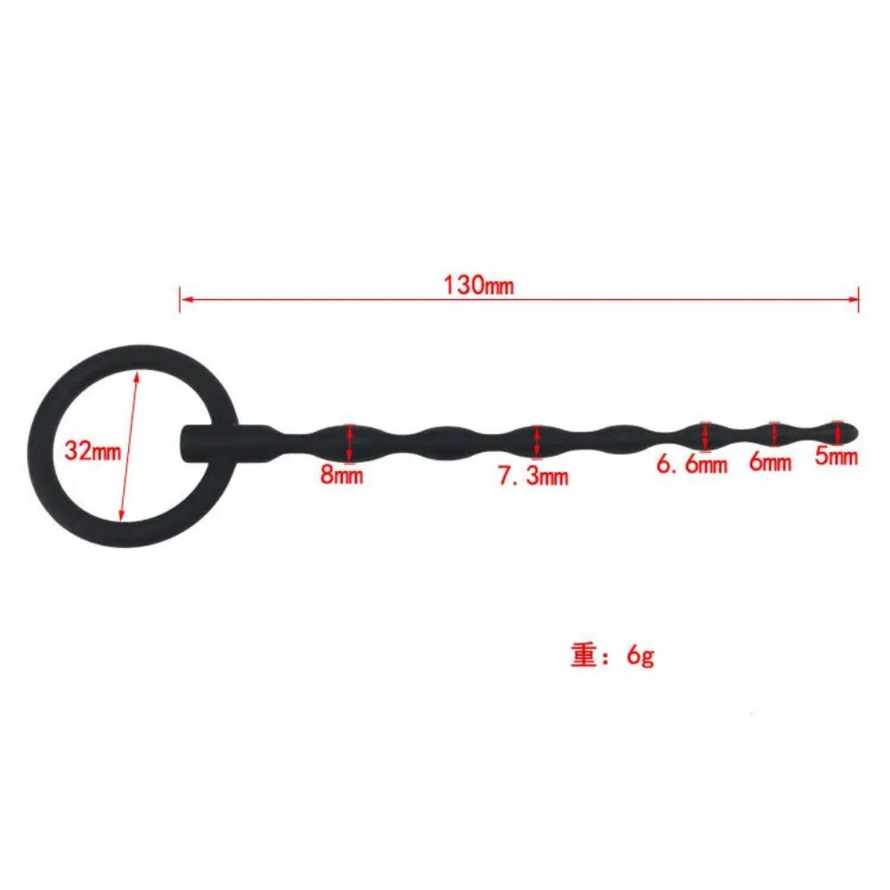 New Silicone Urethra Catheter Male Penis Plug Tube Urethral Catheter Stretcher Sound Dilator Erotic Adult Sex Toy For Men