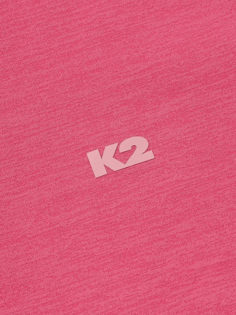 K2 Boost_Dry Long Sleeve Zip-Up W_Candy Pink