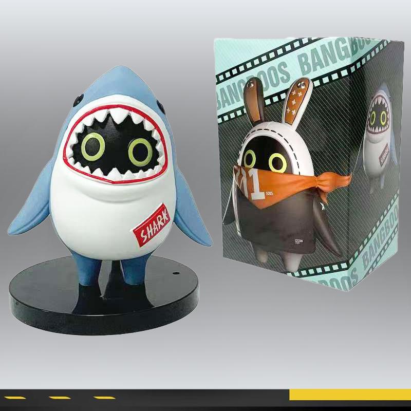 New Zenless Zone Zero Figure Bangboo EOUS Sharkboo Amillion Cute Cartoon Accessories PVC Soft Rubber 3D Figurine Ornament Gifts