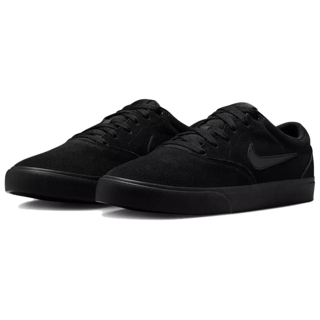 Nike SB Charge Suede Comfortable Versatile Slip Resistant Durable Low Top Skate Shoes Men Sneakers Black IB2750-002