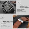 Oulm 3364 Herren Quadratisches Zifferblatt Lederarmband Quarz-Uhr