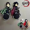 Demon Slayer Kamado Tanjirou Acrylic Magnetic Fridge Magnets Anime Creative Q Version Tomioka Giyuu Decorative Ornaments Gift