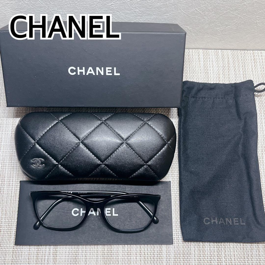 Used CHANEL Prescription glasses Cocomark 3281 with box/case