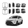 Interior & Exterior Door Handle Decoration Stickers for Toyota Harrier, Venza