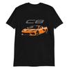 Amplify Orange 2022 Vette C8 Owner Gift Short-Sleeve Unisex 100% Cotton T-shirt Mens Tees Top