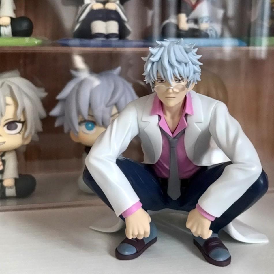 Auf Lager Gintama Sakata Ginpa Lehrer Hijikata Toushirou Anime Figur Spielzeug Sammlung PVC Action Figuren Modell Spielzeug Kinder Geschenk