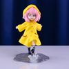 12CM Anime SPY Family Anya Forger Figure Kawaii Girl Figure Ver Yellow Raincoat Model Toy Aciton Figure Doll Collection Desktop