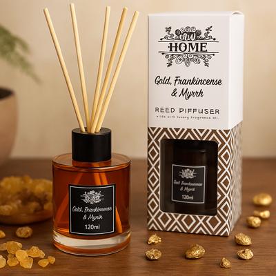 Reed Diffuser Gold Frankincense And Myrrh 120ml