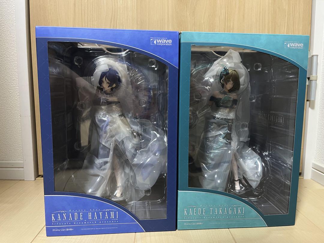 

[USED] Idolmaster Cinderella Girls Kanade Hayami and Kaede Takagaki figures