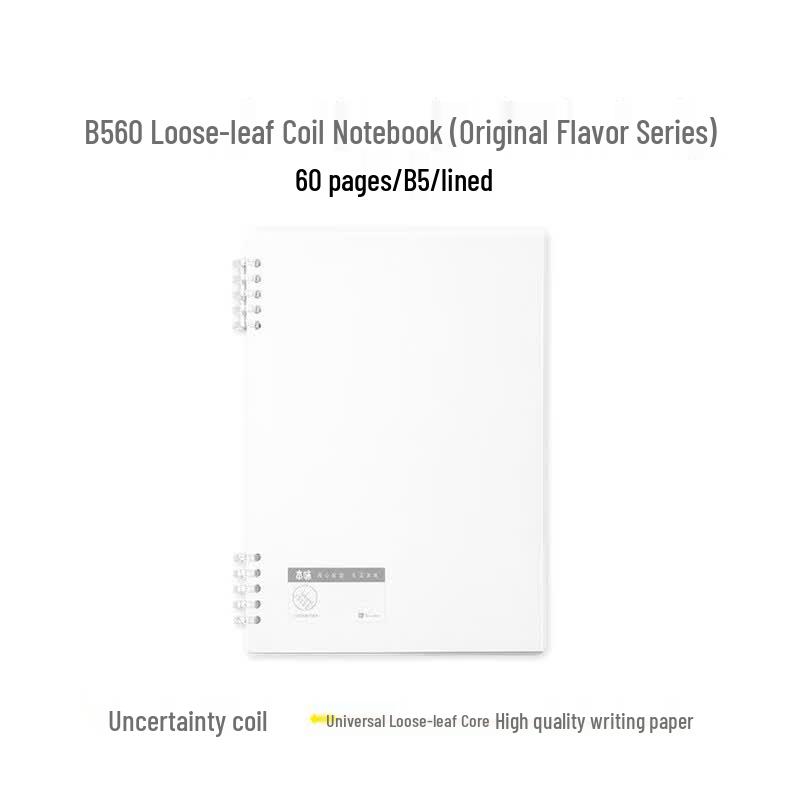 M&G Benwei B5 Spiral Grid Notebook