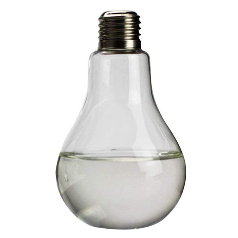 

Transparent Glass Bulb Shape Table Vase For Plants Flowers Home Garden Wedding Decoration