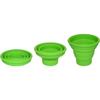 Silicone Folding Cup Fitness Outdoor Travel Mouthwash Cup Easy Storage Portable Telescopic Cup Candy Ribbon Cover