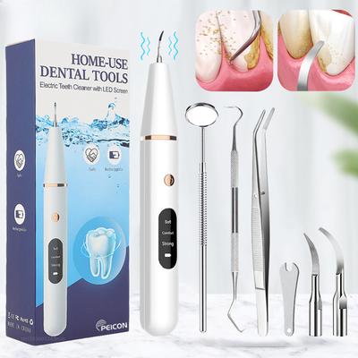 Scaler dentale ad ultrasuoni per denti tartaro macchia dente calcolo rimozione Sonic elettrico denti placca detergente rimozione pietra dentale
