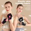 Summer Women Men Silicone Non-Slip Sweat-Proof Breathable Fitness Athletic Outdoor Activity Bike Half-Finger Gloves Gym Power Bicycle Glove