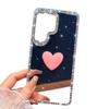Korean Flash Diamond Samsung S11Ultra Mobile Phone Case Apple 11Promax Color Big Love Protective Case