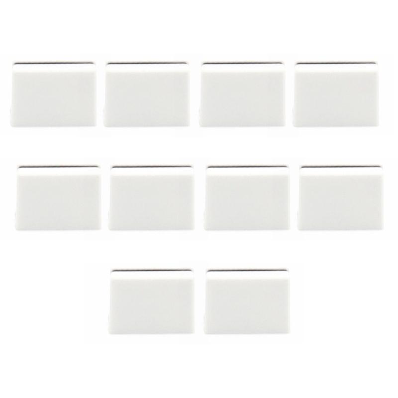 10Pcs Plastic DJ Mixer Fader Caps Enhances Grip Mixer Fader Caps Sliding Potentiometer Replacement Knobs Enduring