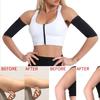 1Pair Arm Slimming Shaper Compression Wrap Sport Sauna Sweat Bands For Weight Loss Women Workout Fitness Arm Fat Burning Strap