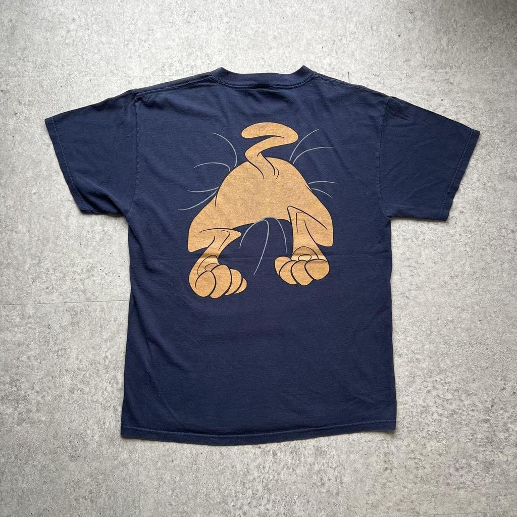 [UŻYWANY] Koszulka z lat 90. GIANT Scooby-Doo z dwustronnym nadrukiem, wyprodukowana w USA