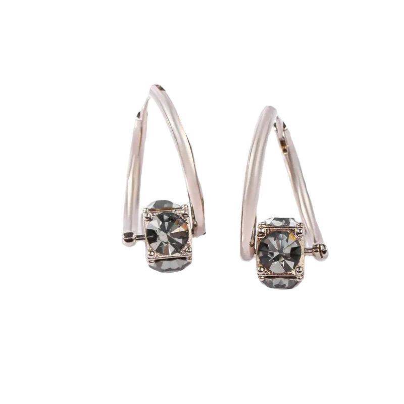 

Exquisite and Compact Earrings, Women s Earrings with Dynamic Rotating Clasps, Niche Design, High-end Earrings and Earrings