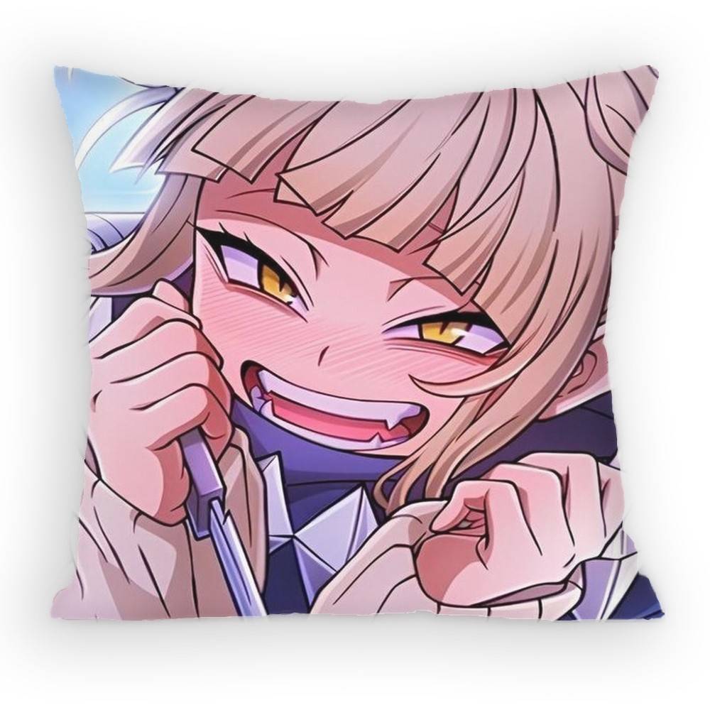 H-Himiko T-Toga Pillow Case Sofa Living Room Bedroom Headboard Backrest Cushion Square Cushion Nap Time